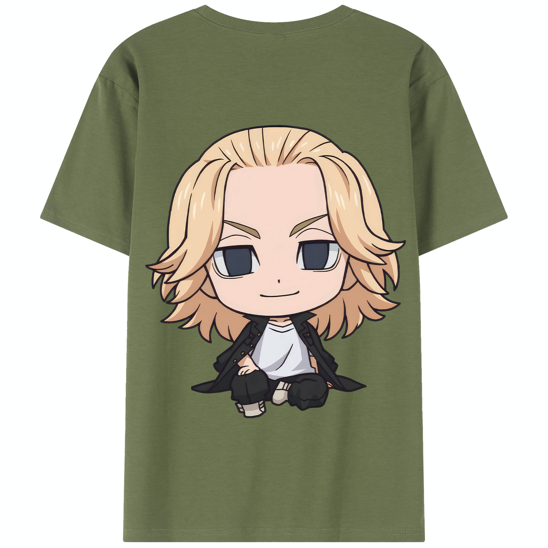 （画像用） 東京リベンジャーズ Tokyo Revengers 綿100％半袖Tシャツ（背面プリント）